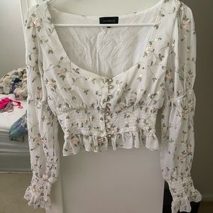 Revolve majorelle Emerson floral blouse